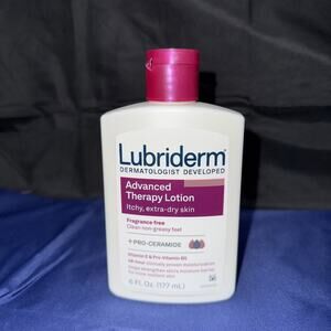 Lubriderm Advanced Therapy Fragrance-Free Moisturizing Lotion with Vitamins E